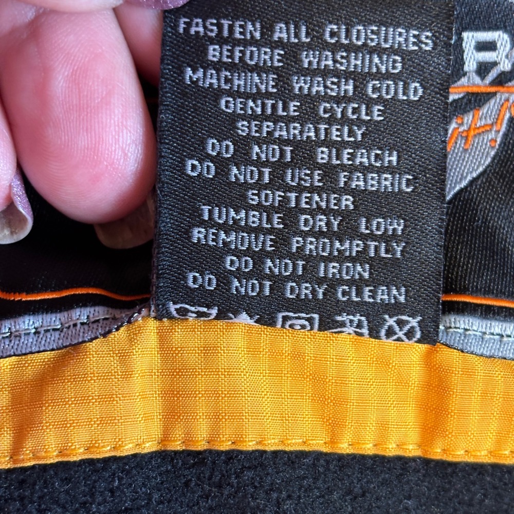Free Country Xtreme Mens Small Yellow Black Ski Snowboard Jacket Water Resistant - Picture 10 of 13